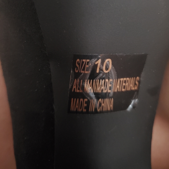 Qupid 4inch open toe stilettos - Picture 4 of 4